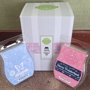 Scentsy Toasty Top Hat Mini Warmer BUNDLE